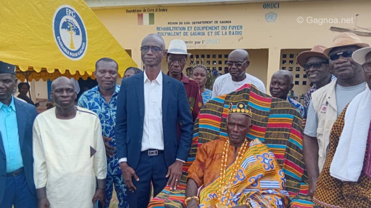 Photo : Julien Koudou, nouveau chef du Camp Fonctionnaires de Gagnoa