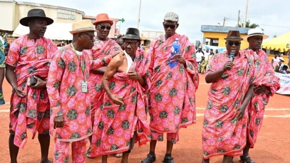 Photo : Les chefs de terre de Gagnoa