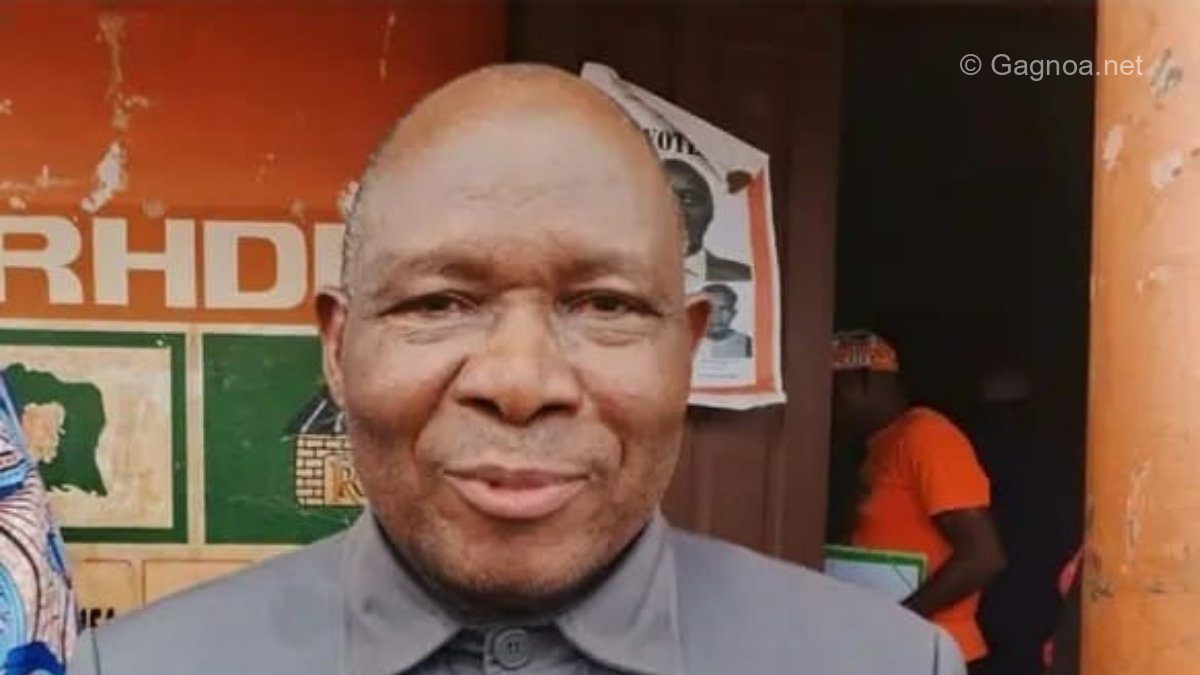 Photo : L'honorable Zon Camara, député de Gagnoa commune